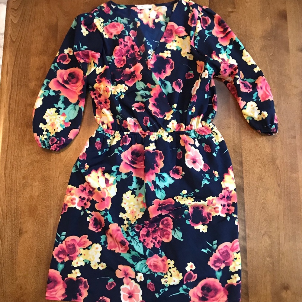 Everly 3/4 sleeve dress